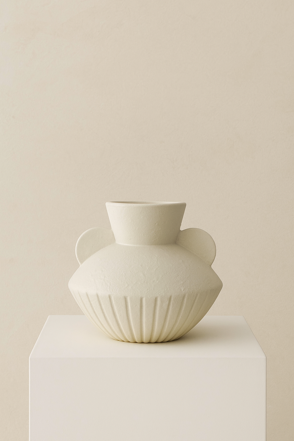 Echo Bloom Ceramic Vase