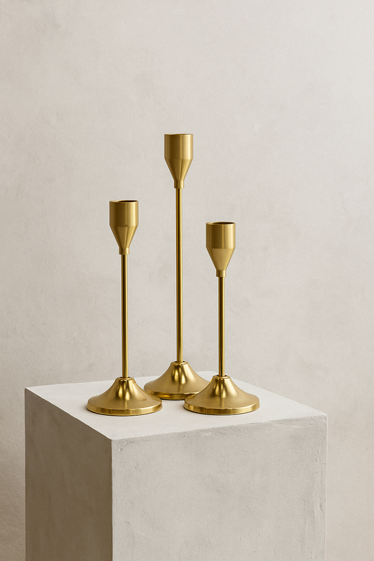 The Prism - Trio Candle Stand Set