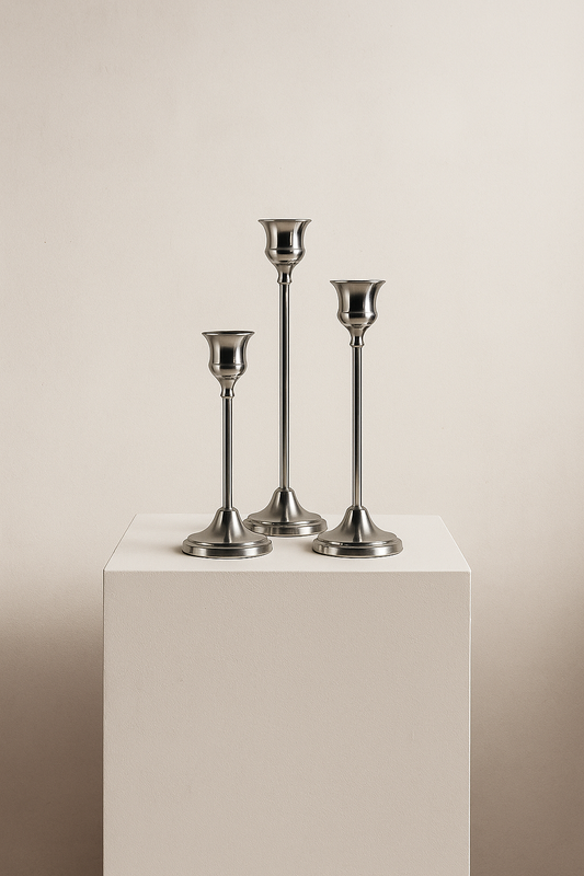 The Flame Baddies - Trio Candle Stand Set