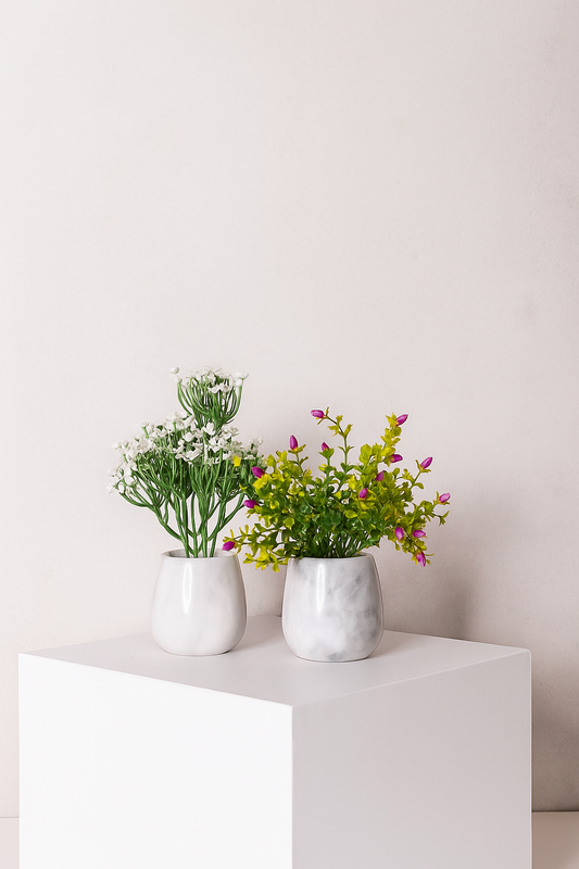 Mini Planter Collection - Marble Edition