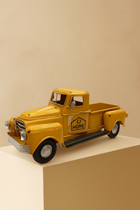 Teal Vintage Car Decor