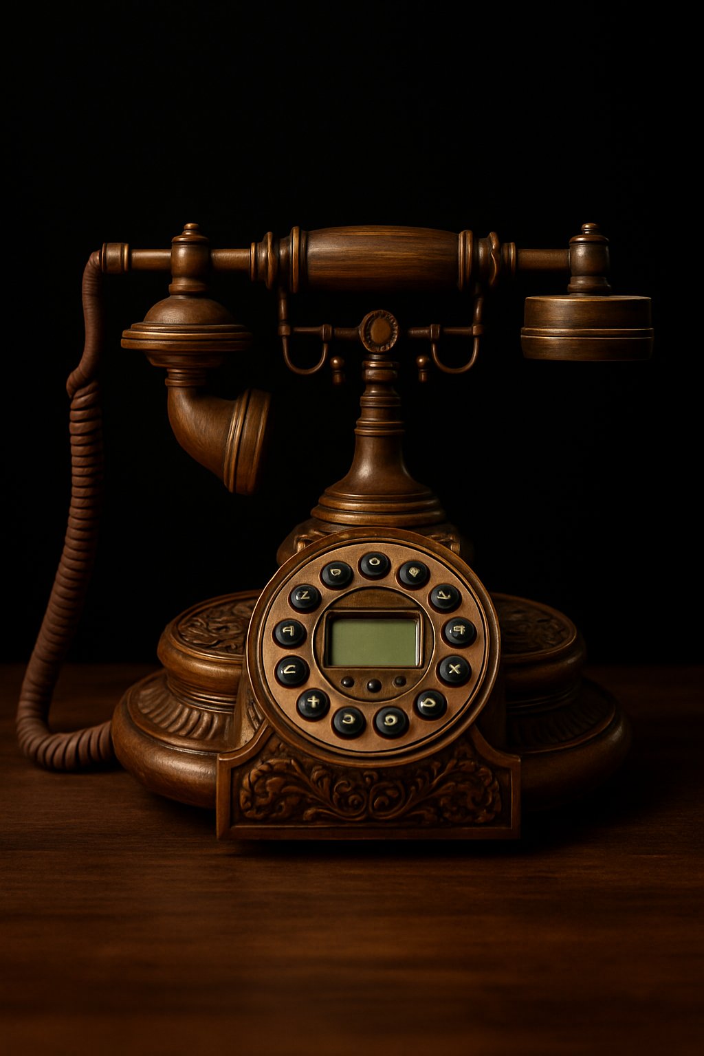 Rustique Ring - Antique Rotary Telephone
