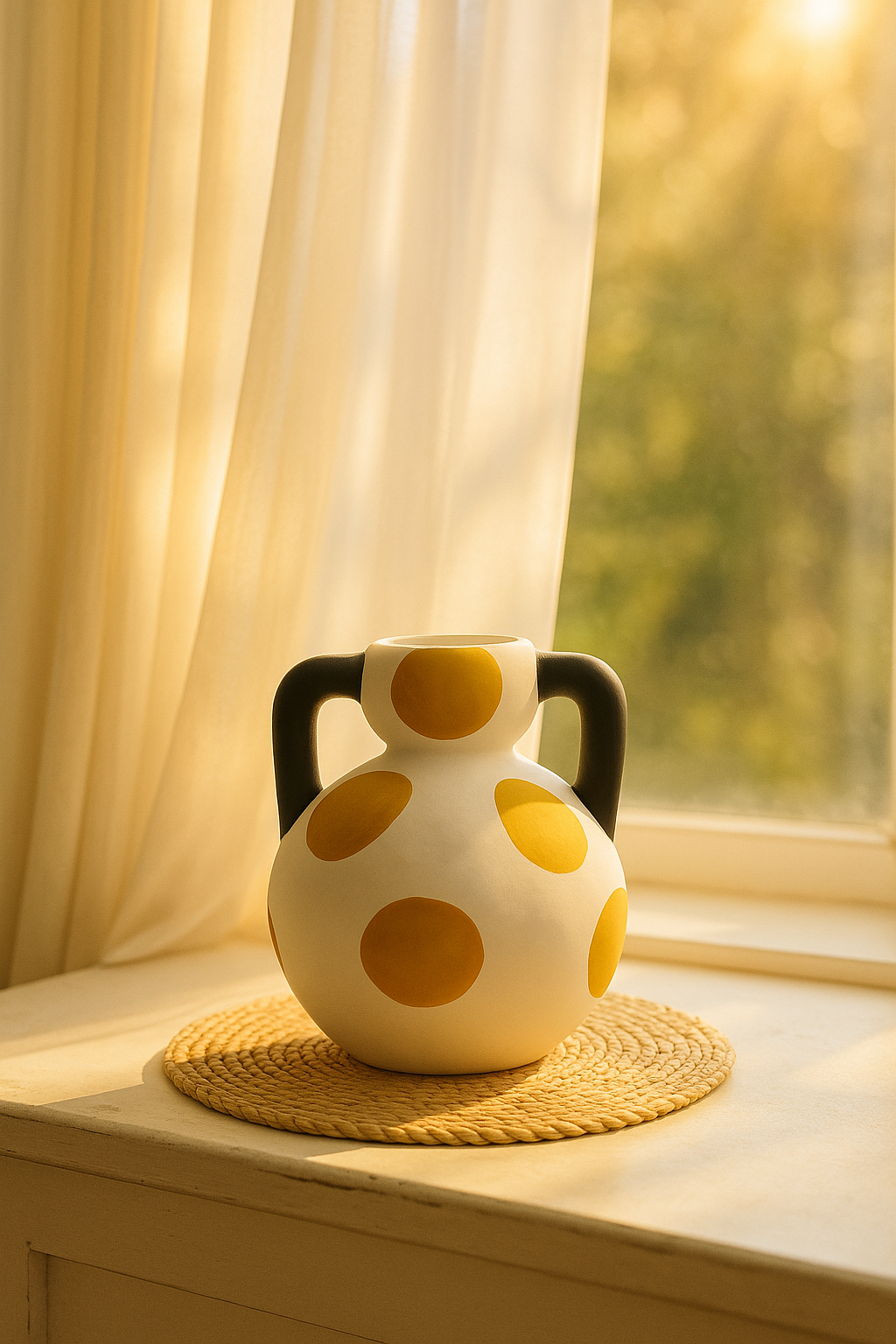 Sunsppot vessel - Handcrafted Premium Ceramic Vase