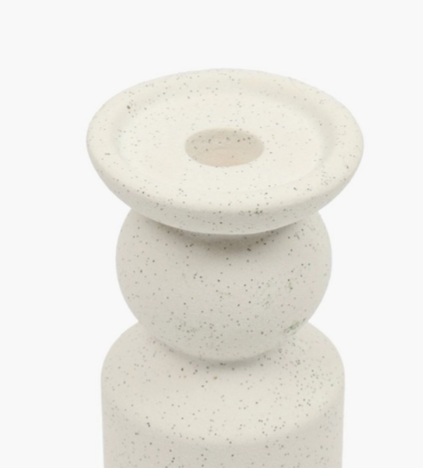 Modern Boho Ceramic Candle Stand