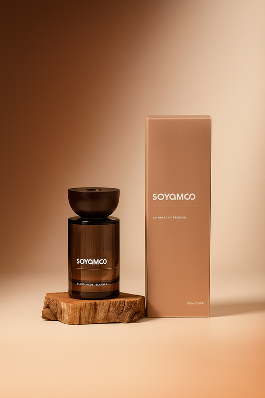 SOYAMOO Luxury Reed Diffuser - Woody Notes (150 ml)