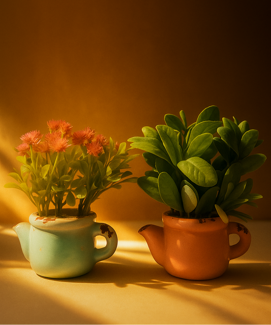 Rustic Brew Planter Set