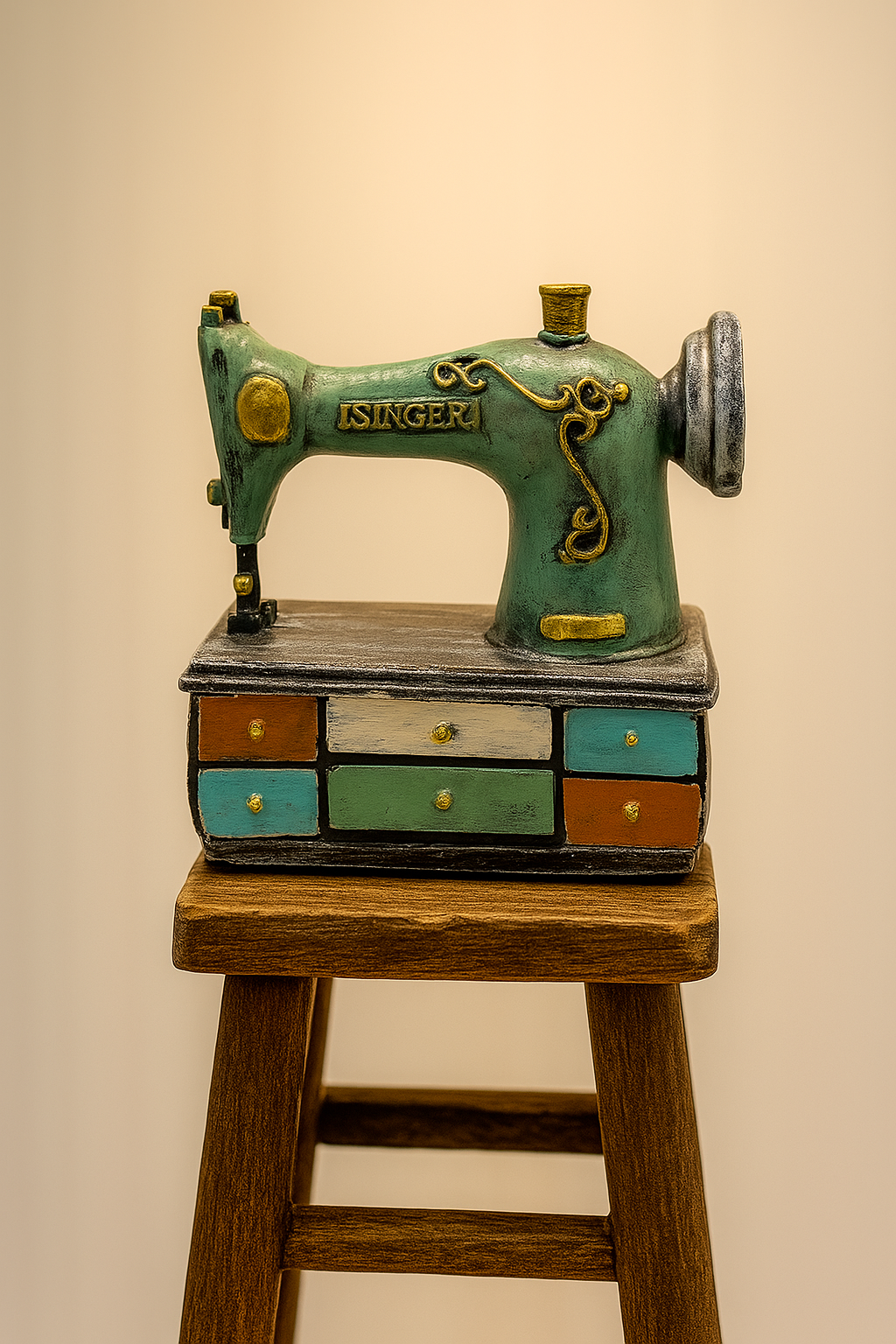 The Hemline - Miniature Vintage Sewing Machine
