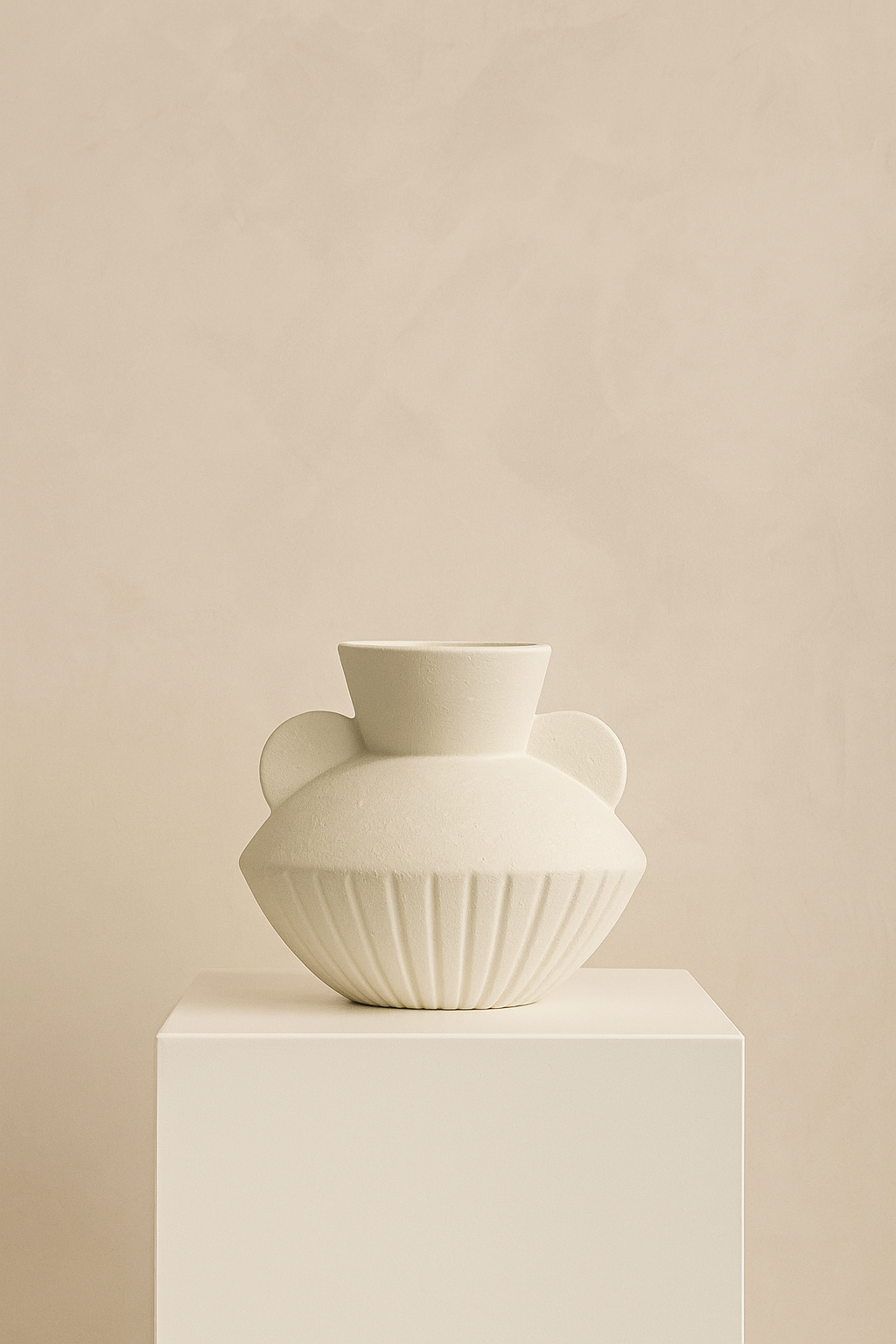 Echo Bloom Ceramic Vase