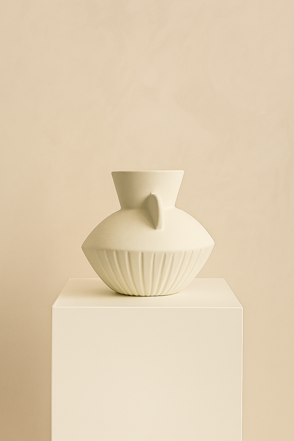 Echo Bloom Ceramic Vase