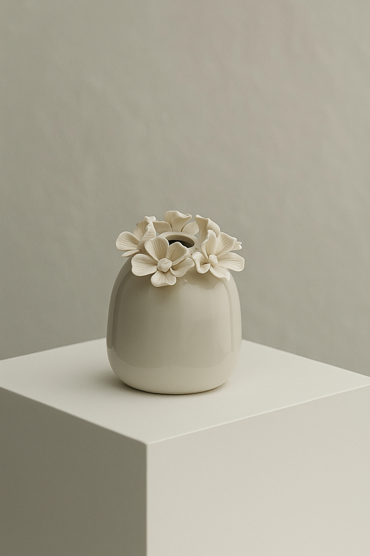 Blossom Dome Ceramic Vase