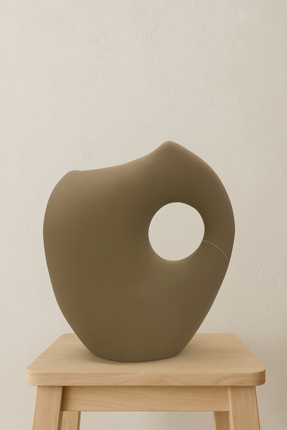 Premium Cutout Ceramic Vase