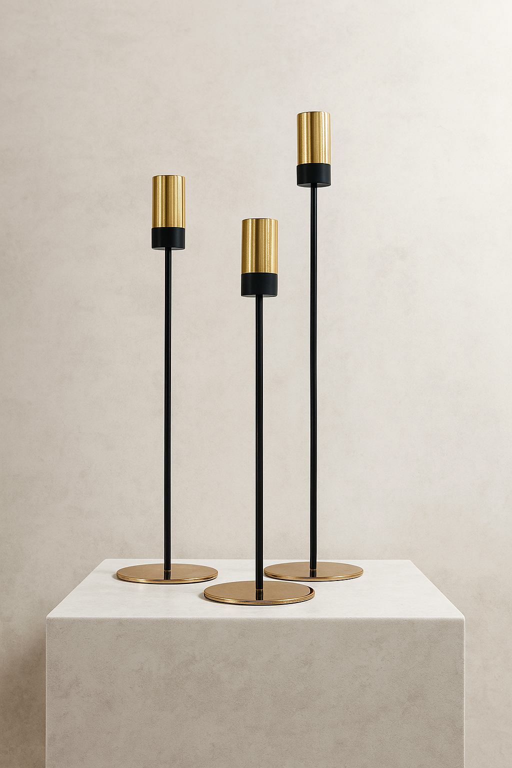 Duo Tone - Trio Candle Stand Set