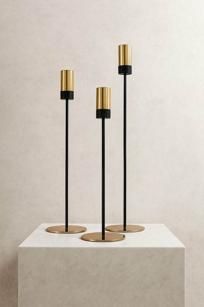 Duo Tone - Trio Candle Stand Set