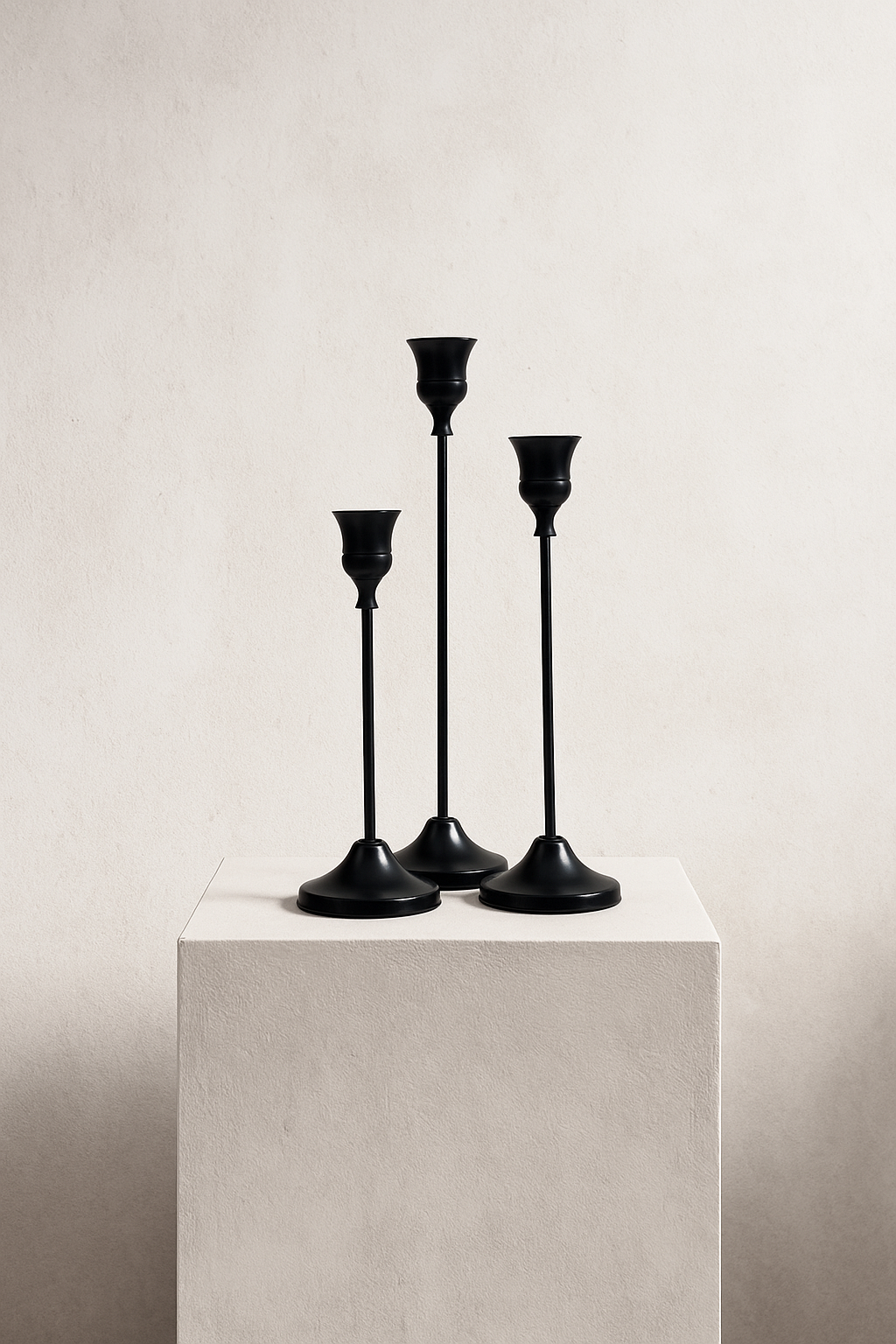 The Flame Baddies - Trio Candle Stand Set