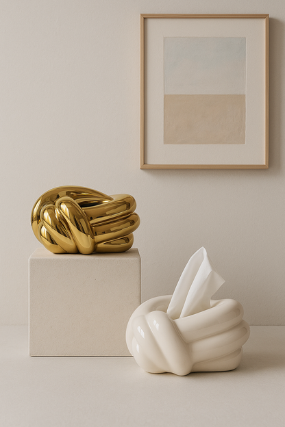 Premium Knot Tissue Box