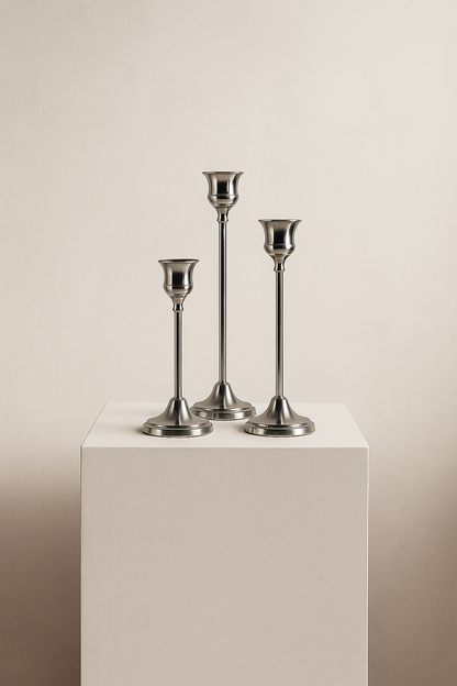 The Flame Baddies - Trio Candle Stand Set