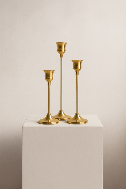 The Flame Baddies - Trio Candle Stand Set