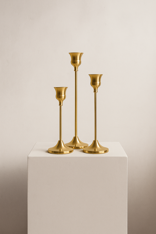 The Flame Baddies - Trio Candle Stand Set