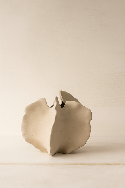 Sharp Bloom Ceramic Vase