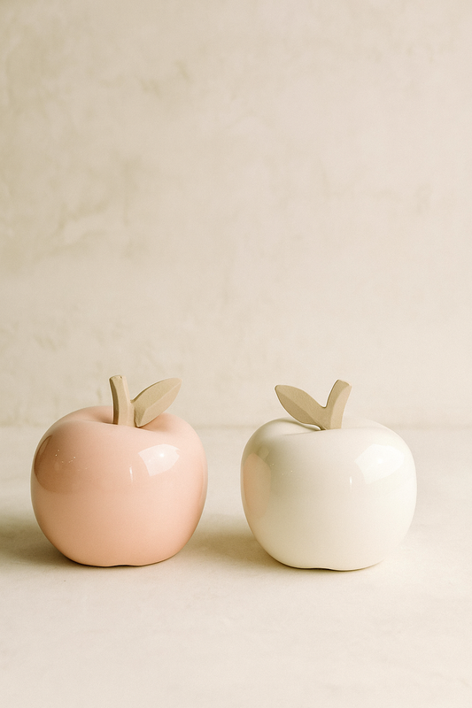 Blush Orchard Ceramic Table Accents