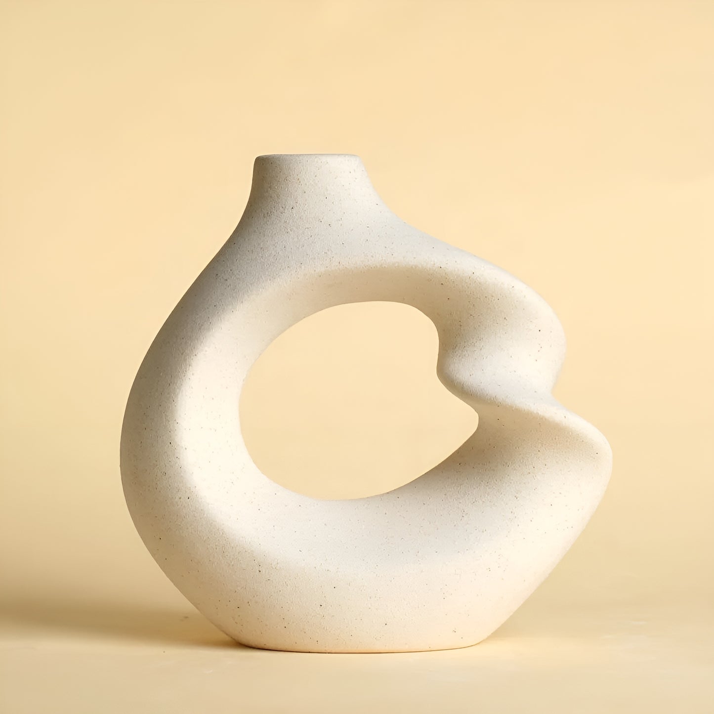 Donut Twist Ceramic Vases