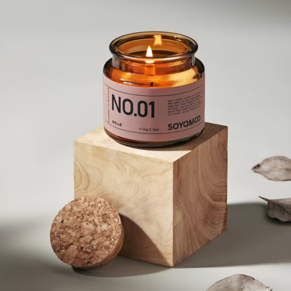 Soyamoo Scented Candle Mountain Spring