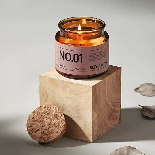 Soyamoo Scented Candle Mountain Spring