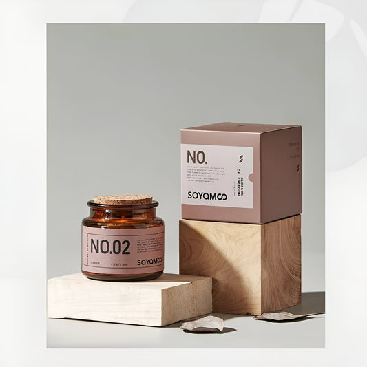 Soyamoo Scented Candle Orange