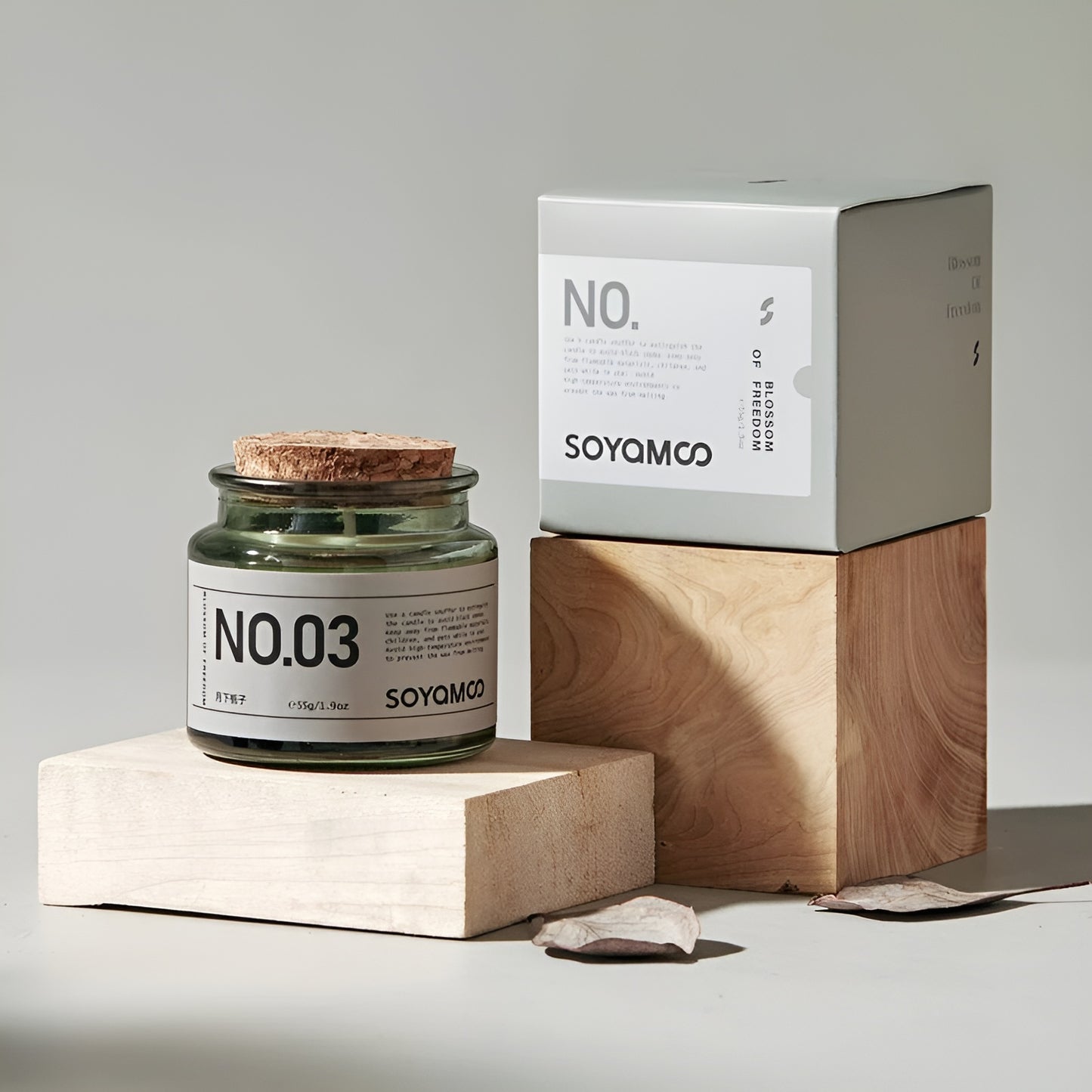 Soyamoo Scented Candle Gardenia