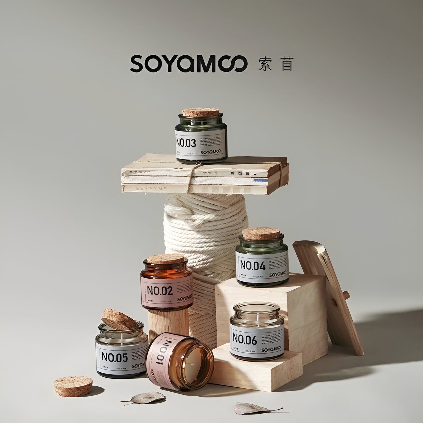 Soyamoo Scented Candle Gardenia