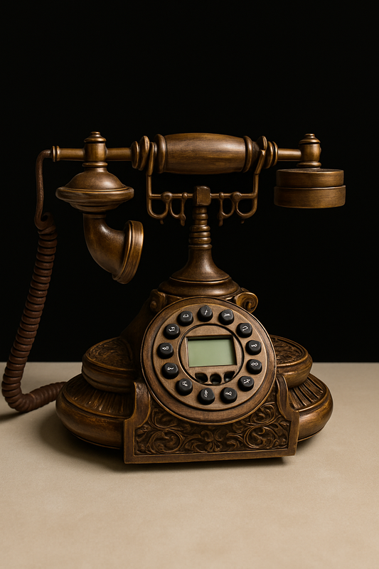 Rustique Ring - Antique Rotary Telephone