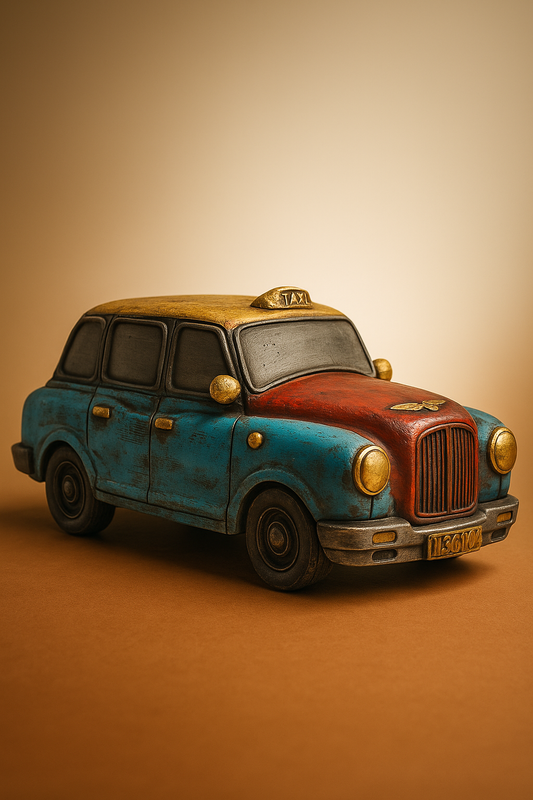 Vintage Taxi Heritage Decor