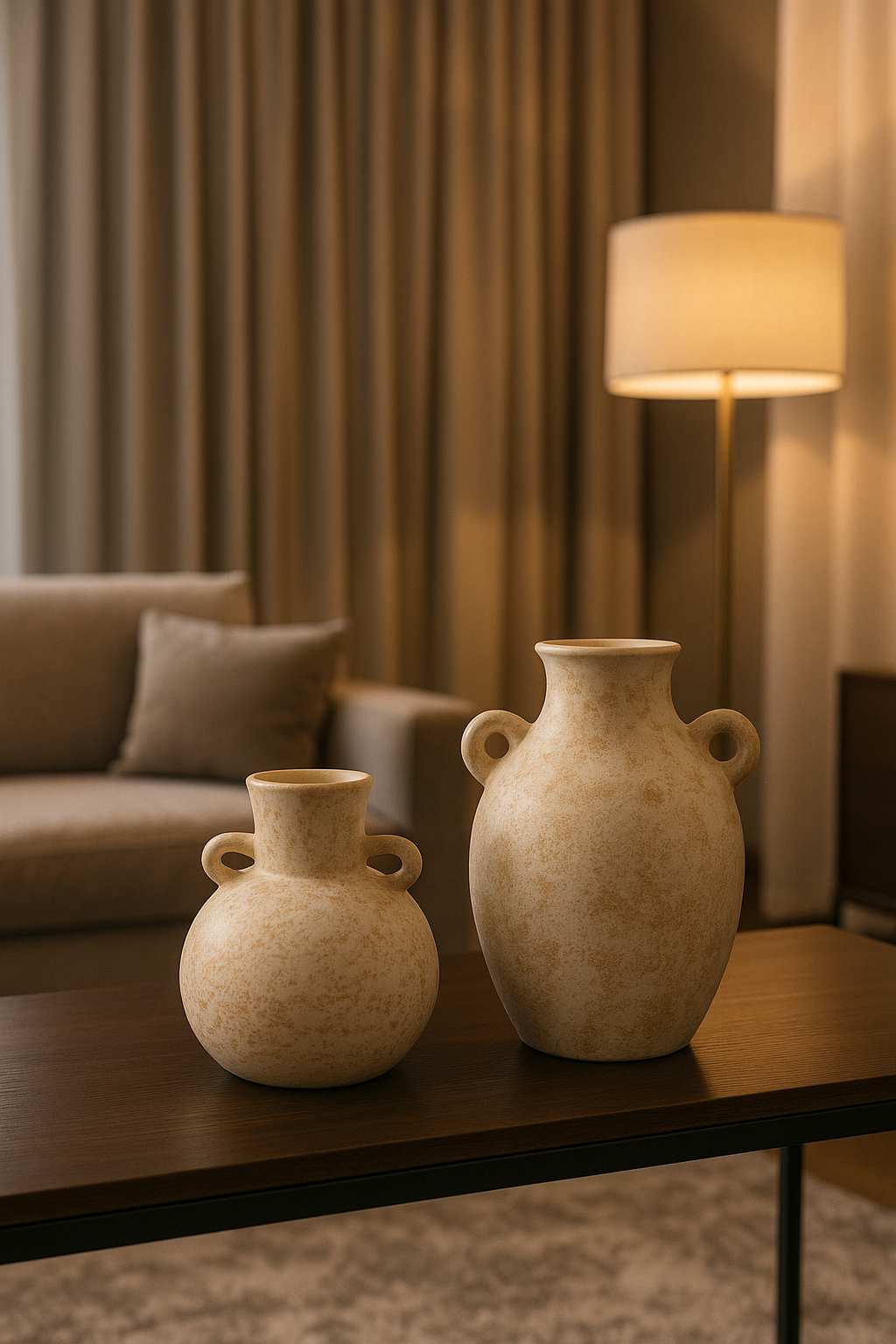 Premium Wabi Sabi Styled Ceramic Vases