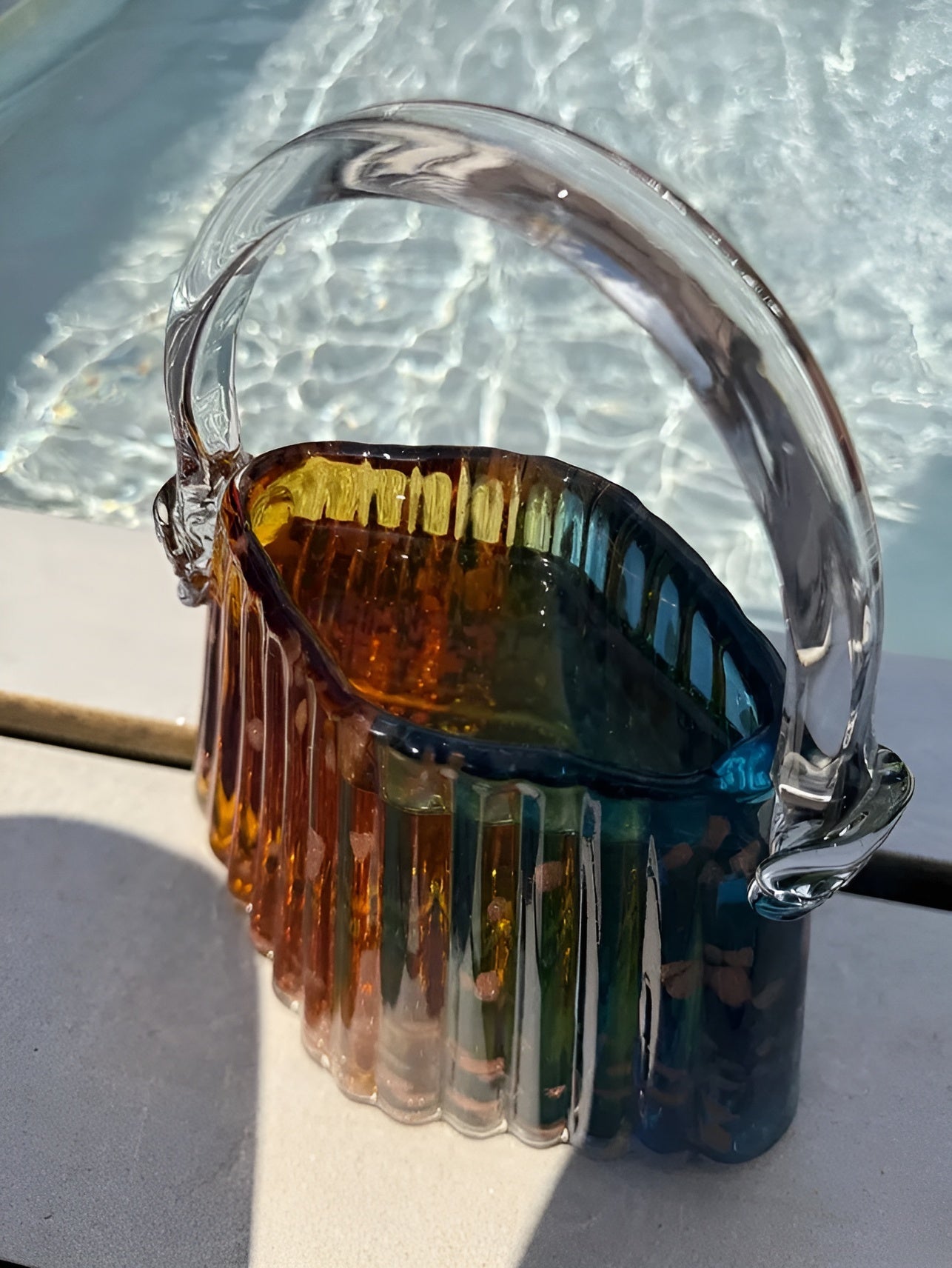 Luxury Bagette Crystal Vase - Premium Glass