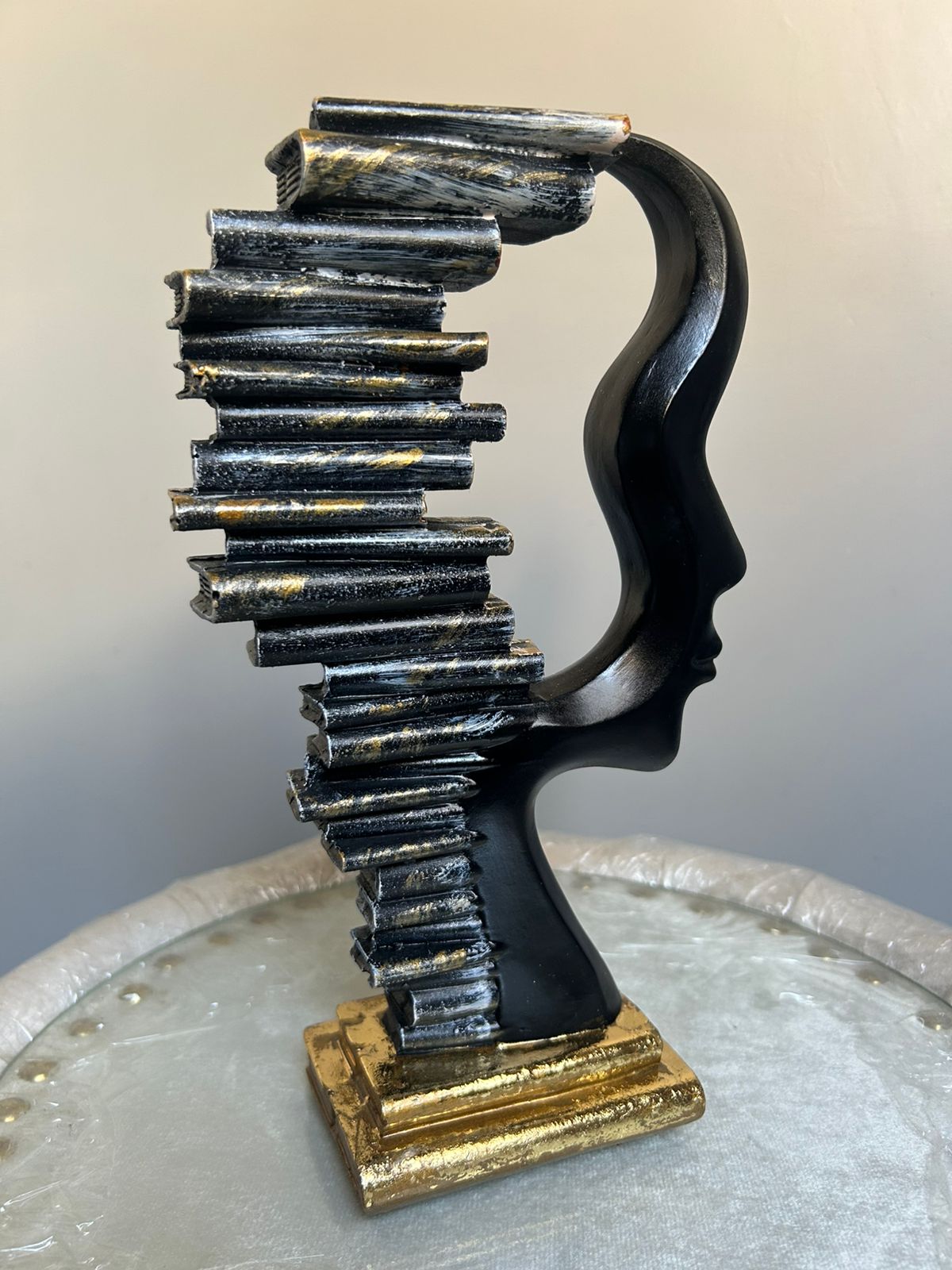 Mind Layers Abstract Sculpture